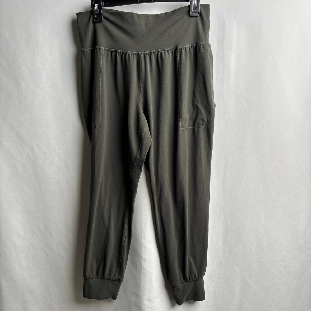 Athleta Salutation Jogger Powervita Gray Pants Petite Large L/P